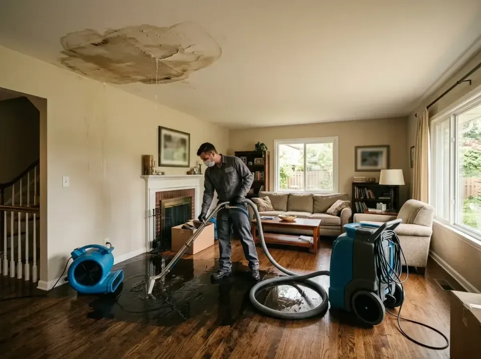 attic-pipe-burst-ceiling-drip-008 — frequently asked questions, Water Damage Restoration & Carpet Care in Harvest, AL